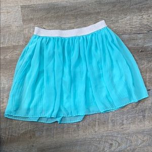 🔥Sally Miller Blue Aqua Turquoise Kids Girl Skirt